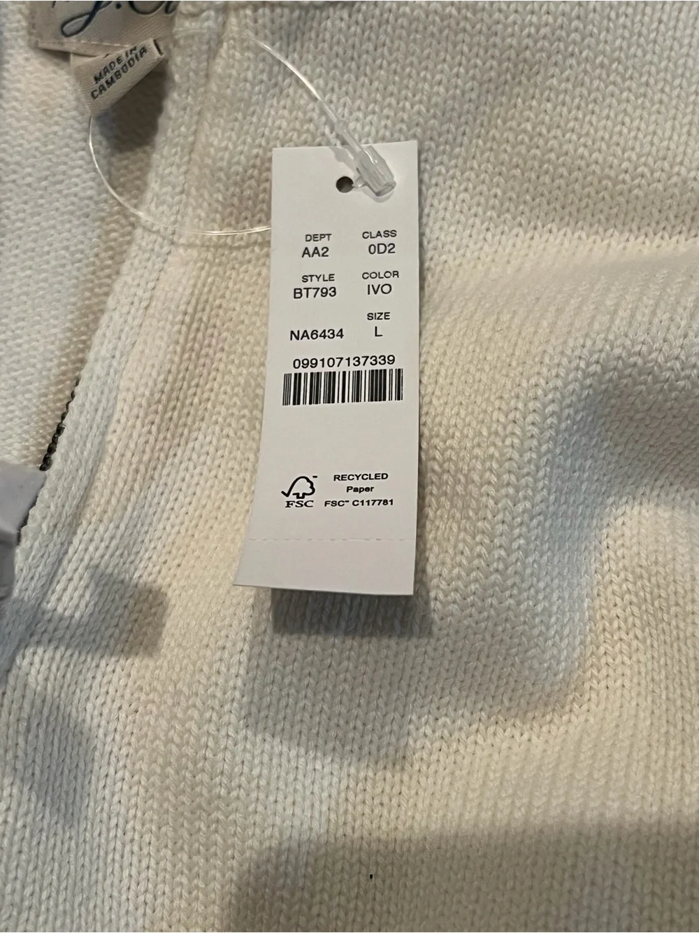J. Crew dense sweaters again